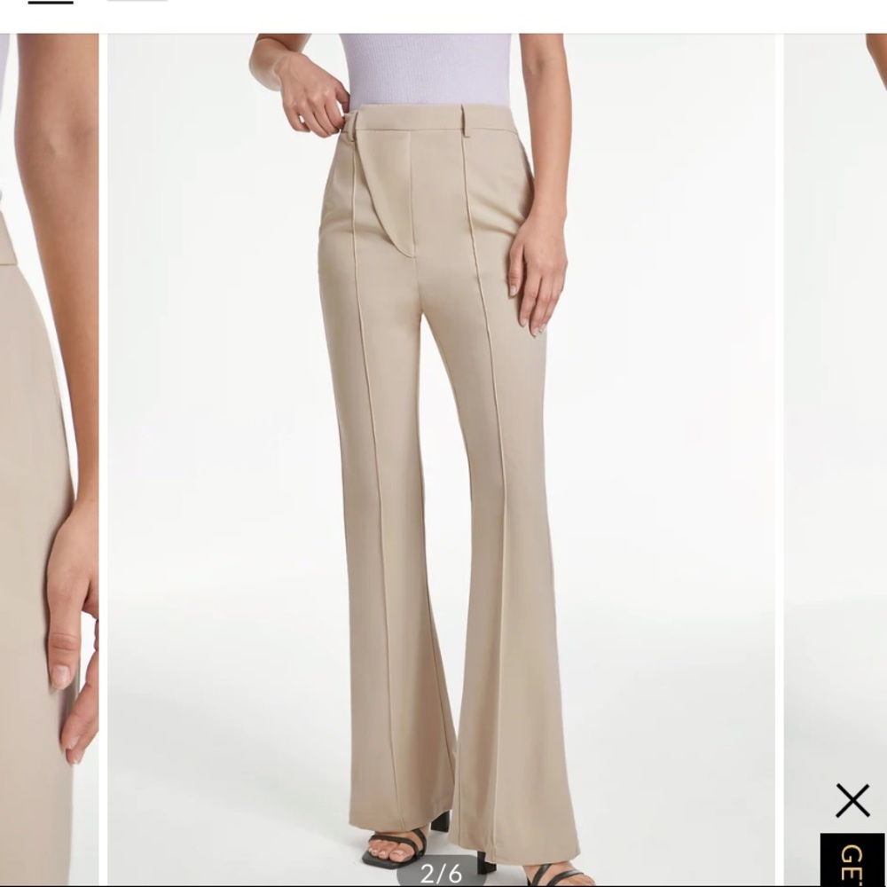 Flare tailored pants